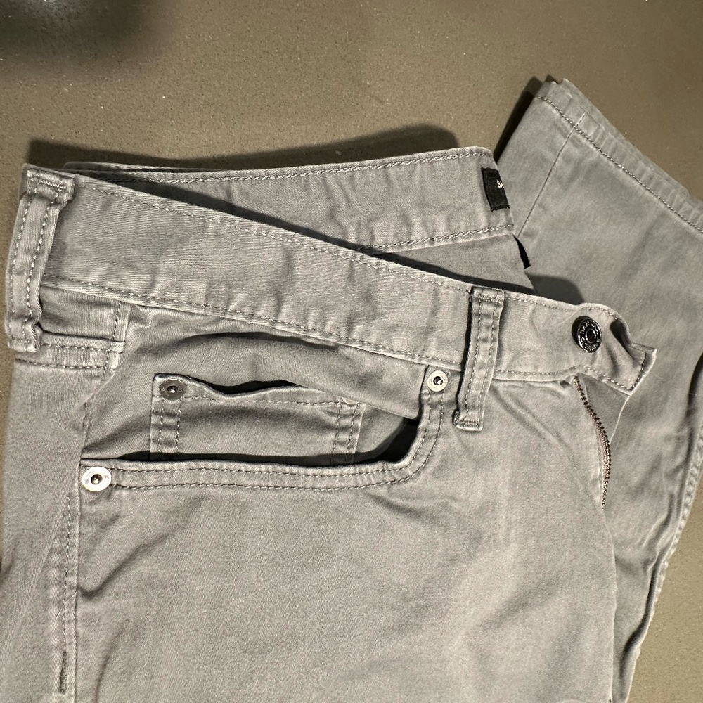 Mens Pants - 33W x 30L - Chino - Gray - Banana Republic - Good Condition